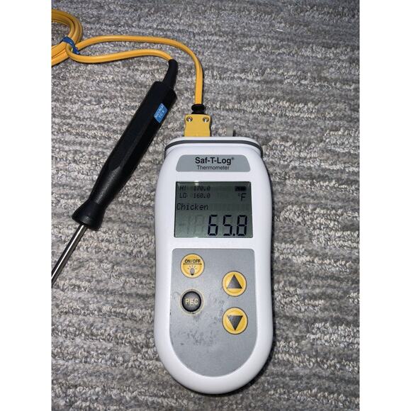 ThermWorks Saf-T-Log Paperless HACCP Thermometer Tested Working - Picture 2 of 4